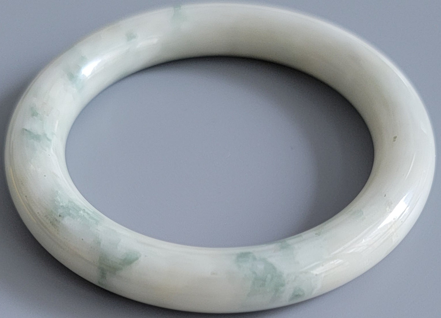 Earths Burmese A-Jade Bangle Bracelet 08801