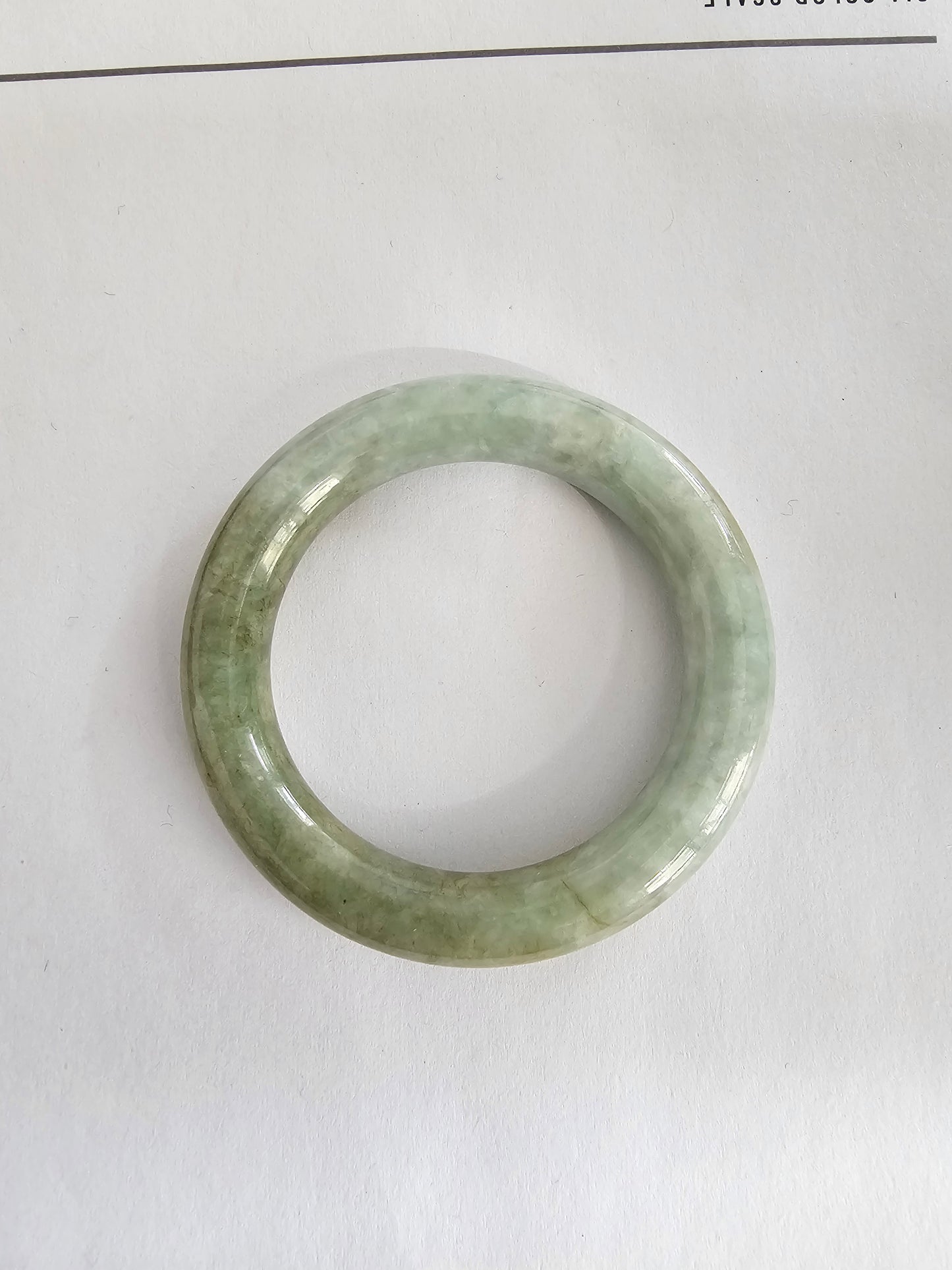 Petite Junior Burmese A-Jade Bangle Bracelet 02201