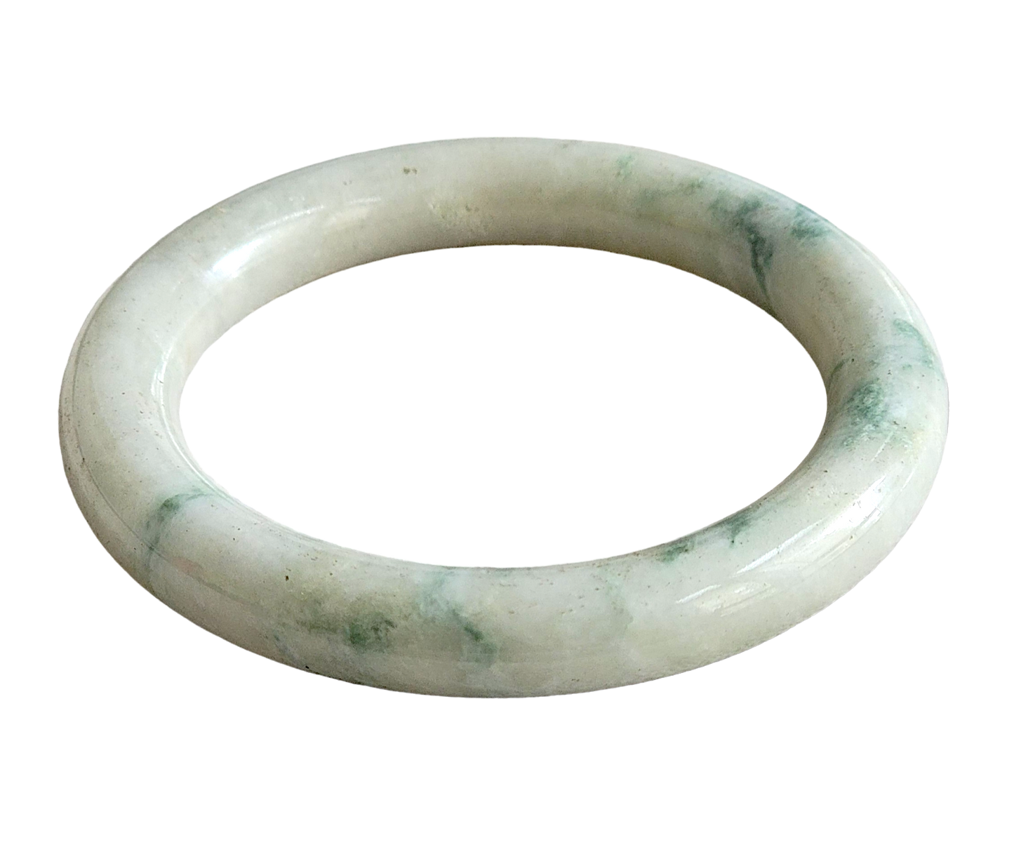 Earths Burmese A-Jade Bangle Bracelet 08801