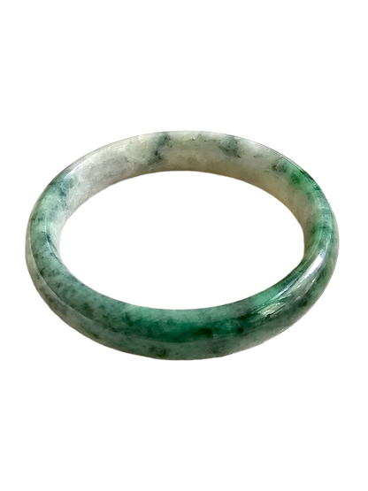 Earths Burmese A-Jade Bangle Bracelet 08805