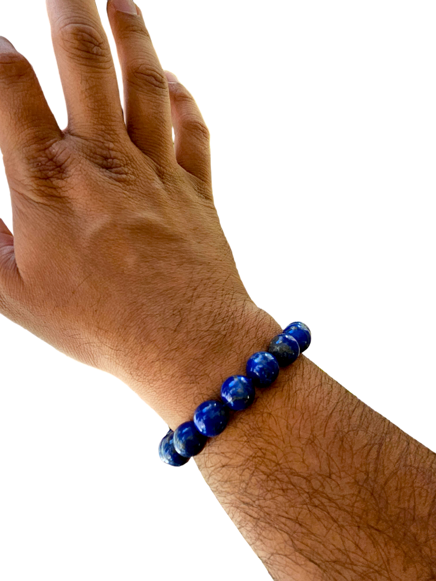 Imperial Lapis Lazuli Beaded Bracelet