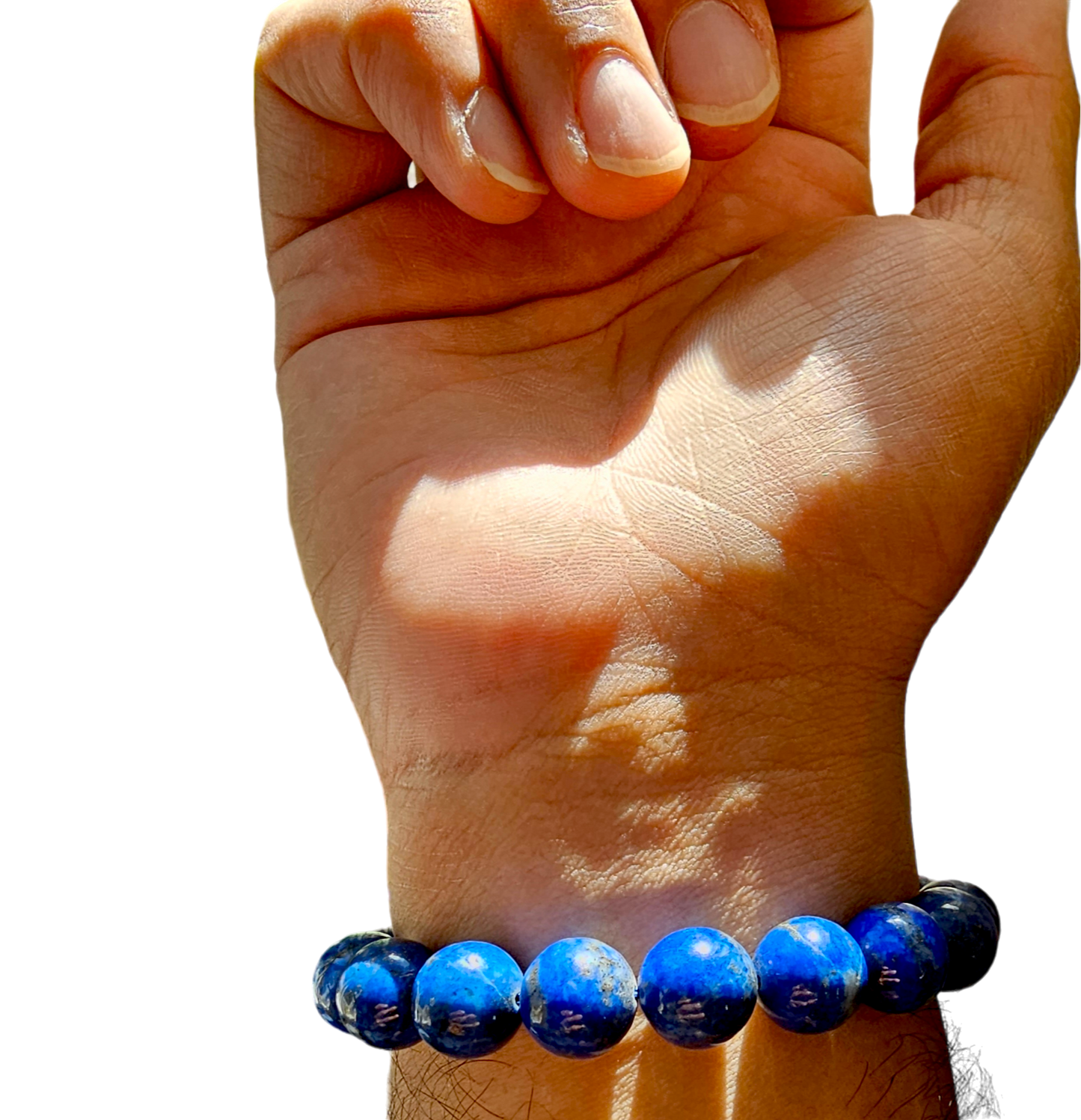 Imperial Lapis Lazuli Beaded Bracelet