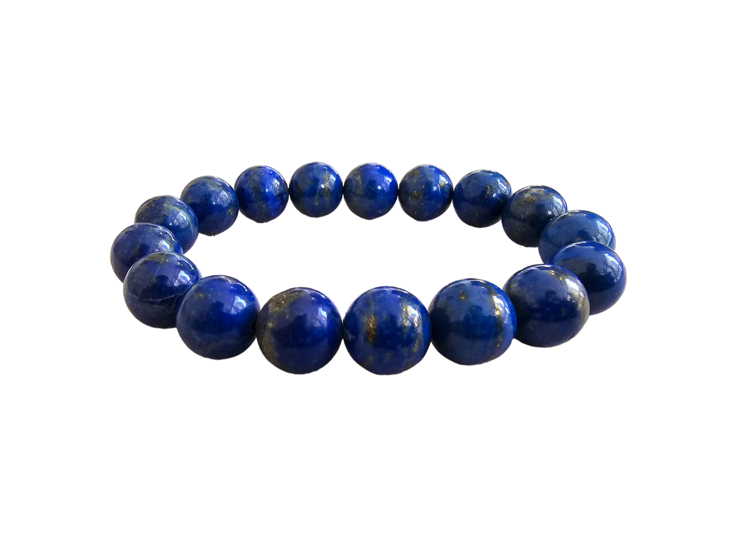 Imperial Lapis Lazuli Beaded Bracelet