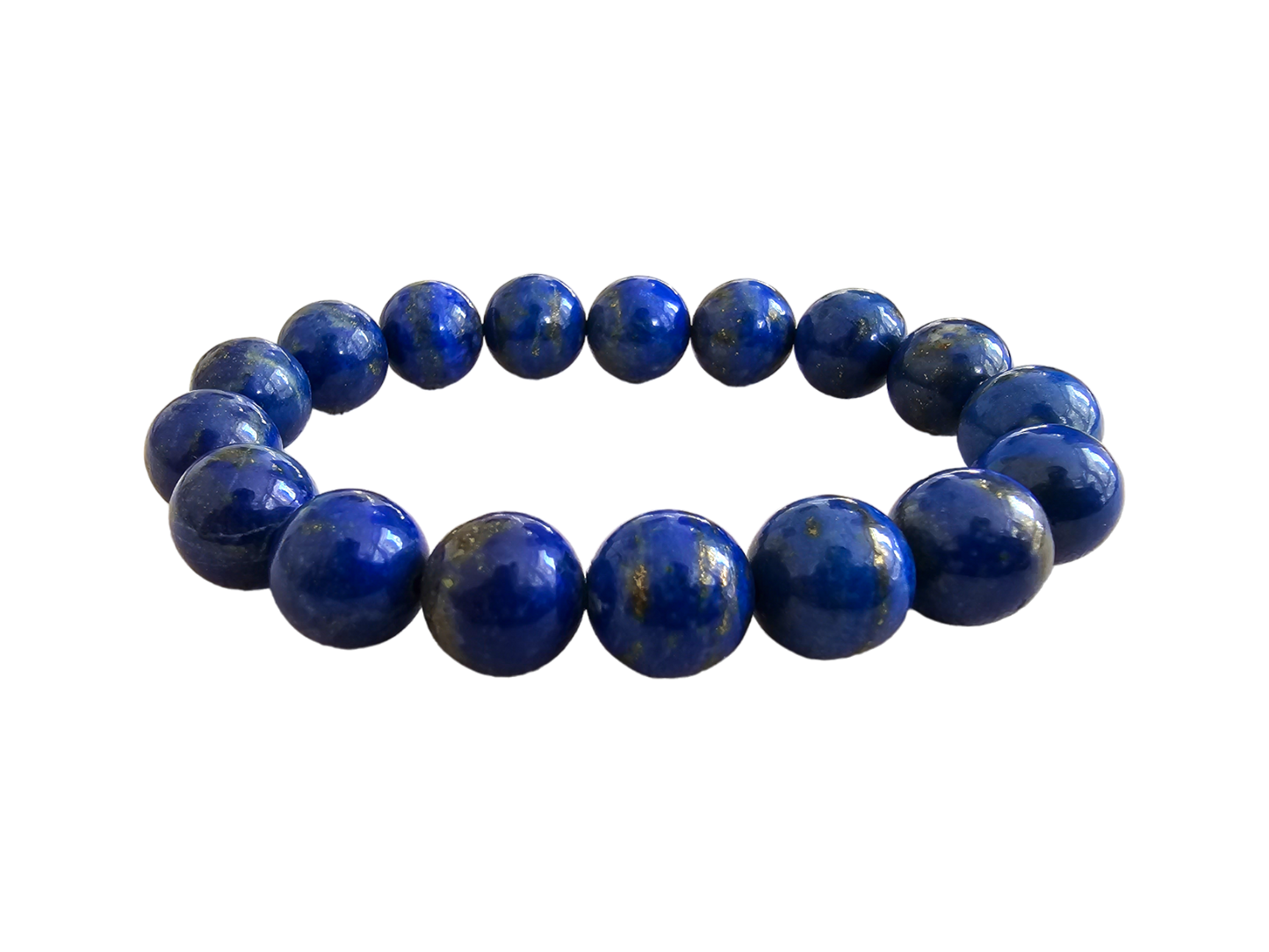 Imperial Lapis Lazuli Beaded Bracelet