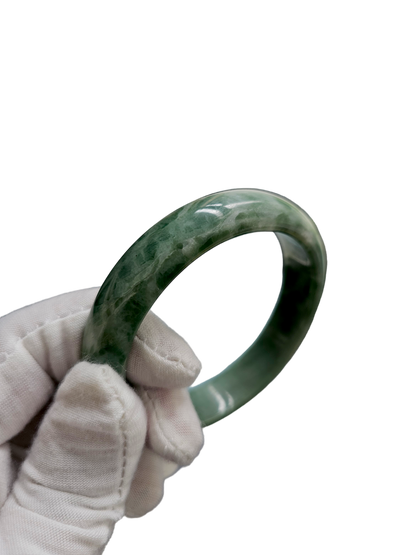 Earth's Burmese A-Jade Bangle Bracelet (MADE IN JAPAN) 08808