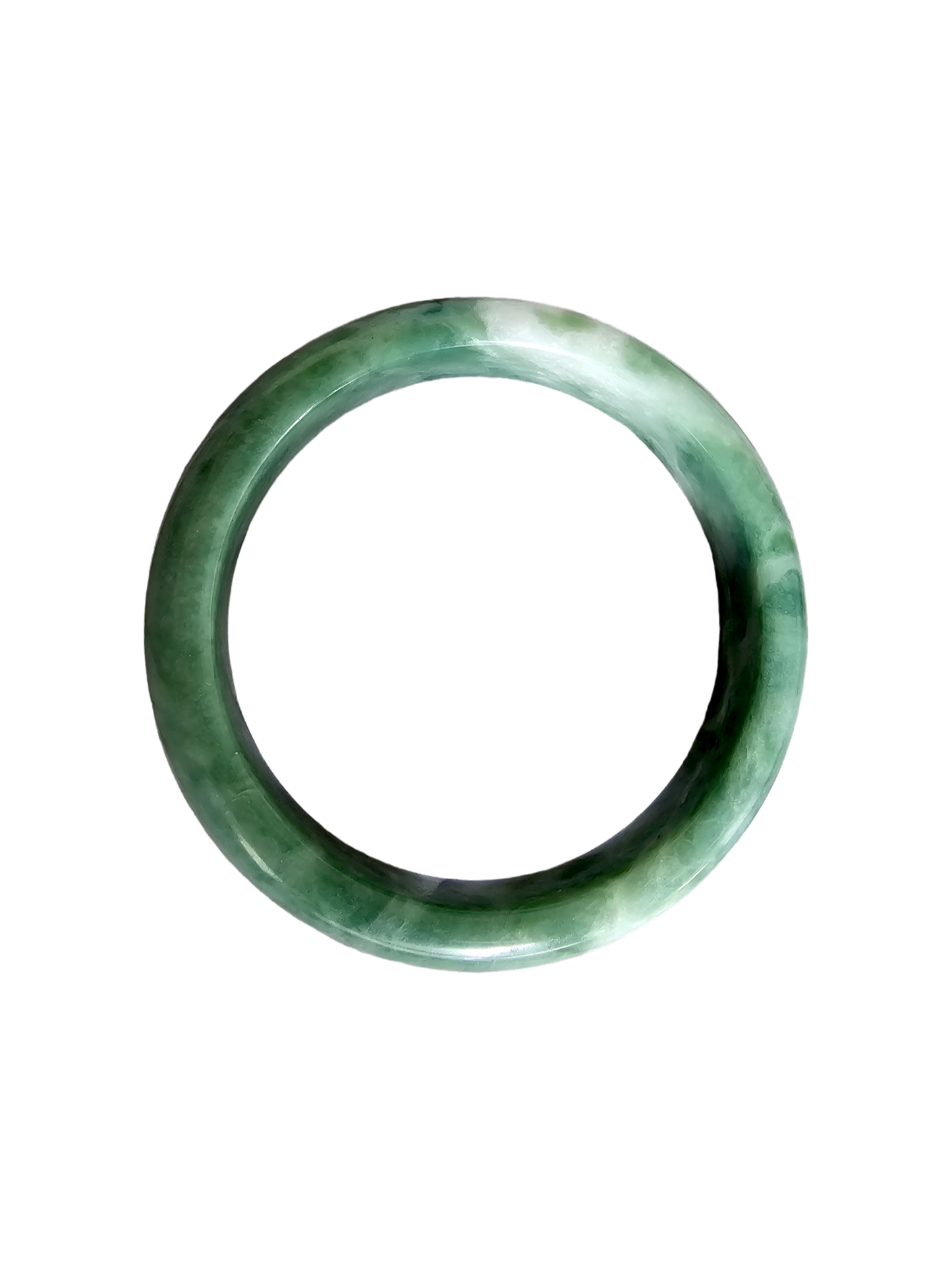 Earth's Burmese A-Jade Bangle Bracelet (MADE IN JAPAN) 08808