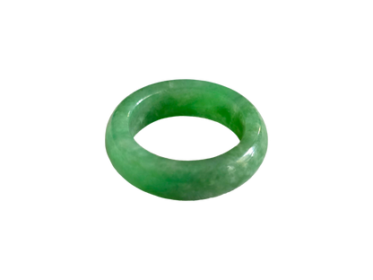 Master's Burmese A-Jadeite Infinity Band Ring 09005- Certified